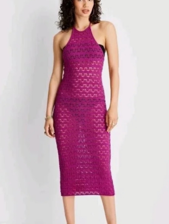 Future Collective Dresses & Skirts - Alani Noelle Crochet Boho Dress